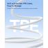 Baseus Encok CZ19 Type-C Wired Earphones – USB-C In-Ear Headphones with Microphone & Volume Control, 13mm Hi-Fi Drivers, Semi In-Ear Design, Durable TPE Cable, Compatible with iPhone 16, iPad Pro - White
